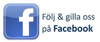 Följ och gilla oss på facebook